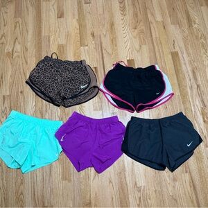 Nike Purple Dri-FIT Athletic Shorts